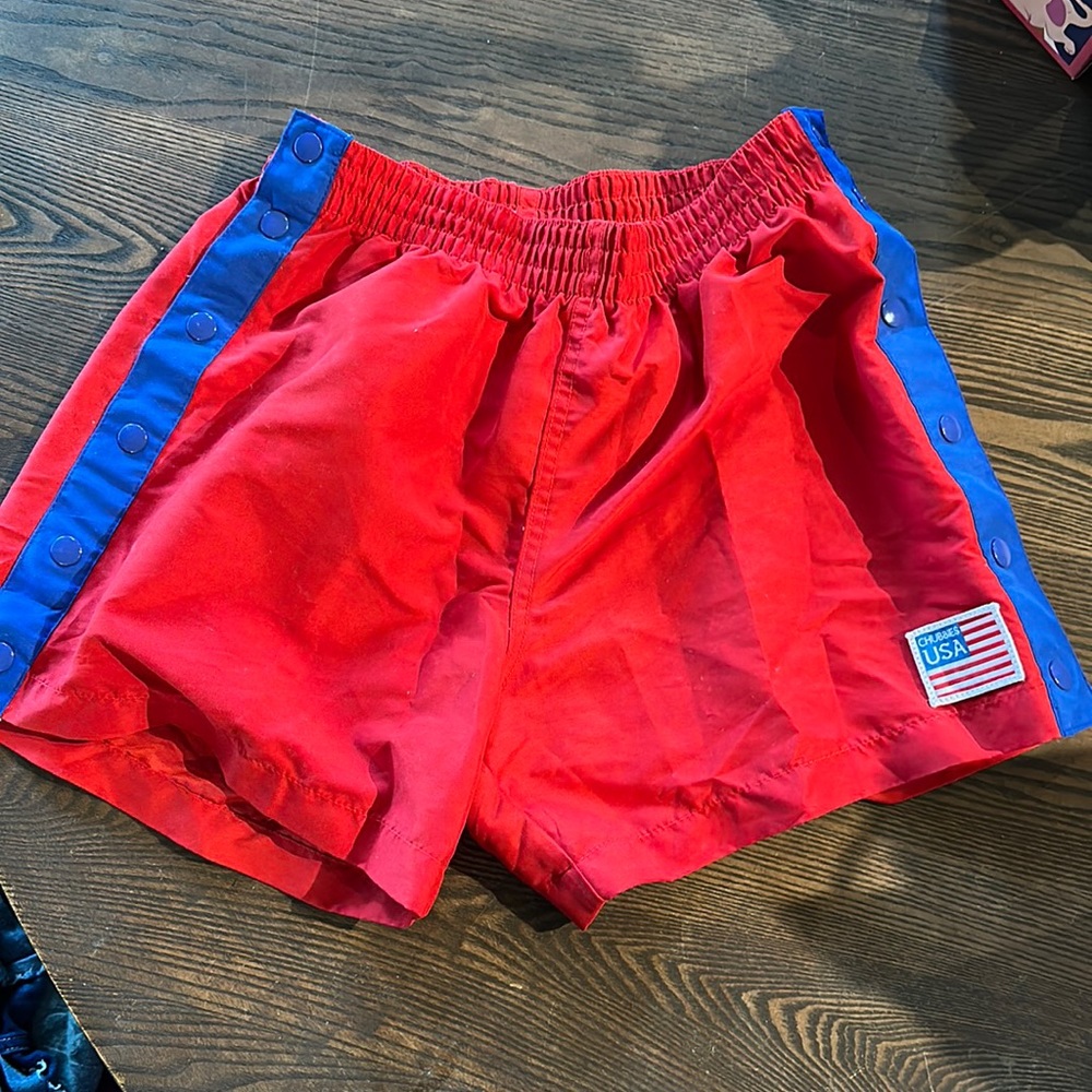 Chubbies tear away swim trunks